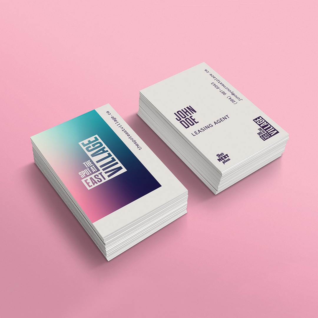 The Spot At East Village business cards