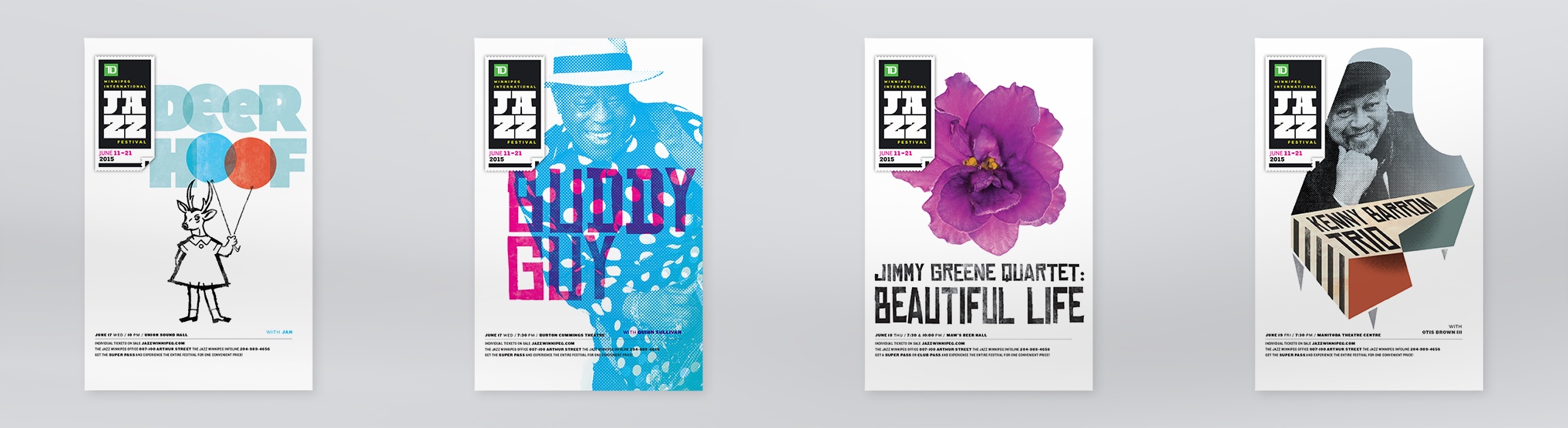 International Winnipeg Jazz Festival poster slide