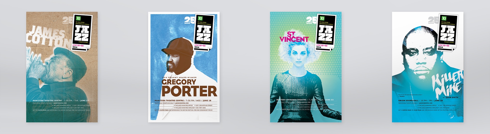 International Winnipeg Jazz Festival poster slide