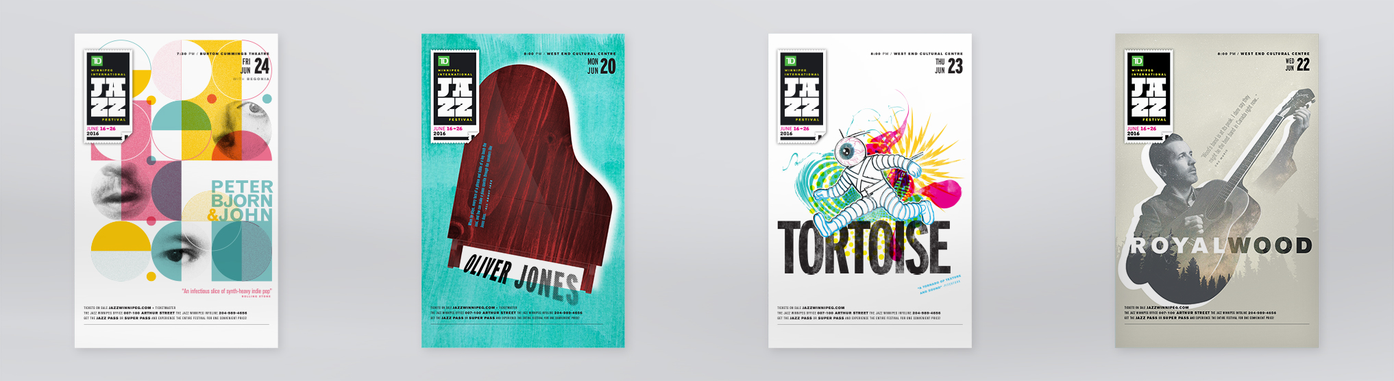 International Winnipeg Jazz Festival poster slide