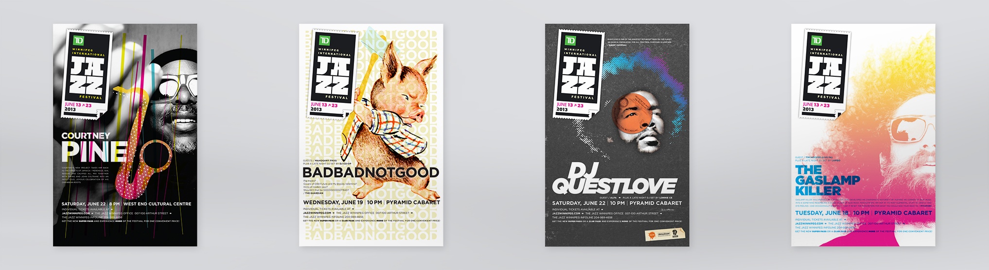 International Winnipeg Jazz Festival poster slide